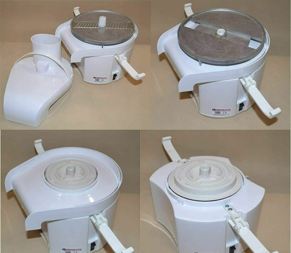 MiGiris Electric Grater | Potato, Cassava, Root Vegetable Grating Machine